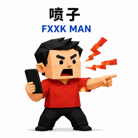 喷子 人格海报