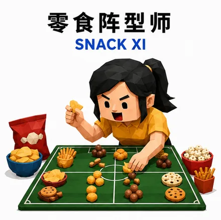 零食阵型师 人格海报